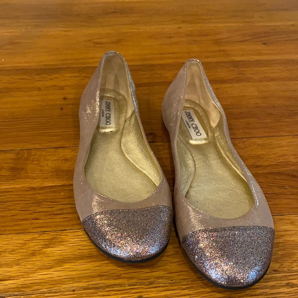 Jimmy Choo Ballet Size 40 ~ Worn twice
